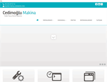 Tablet Screenshot of cedimoglu.com